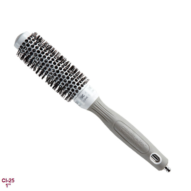 Olivia Garden Ceramic and Ion Thermal Round Hair Brush 1"